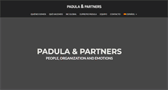 Desktop Screenshot of padulapartners.com